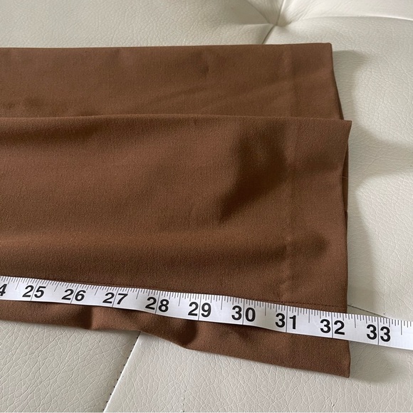 Talbot's Women's Dress Straight Pants stretch camel color NWT Size 16 - Picture 13 of 13
